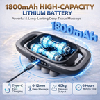 Emirtrove 8 Head Massage Gun for Back, Shoulders, Legs, & Muscle Pain Relief Massage Machine