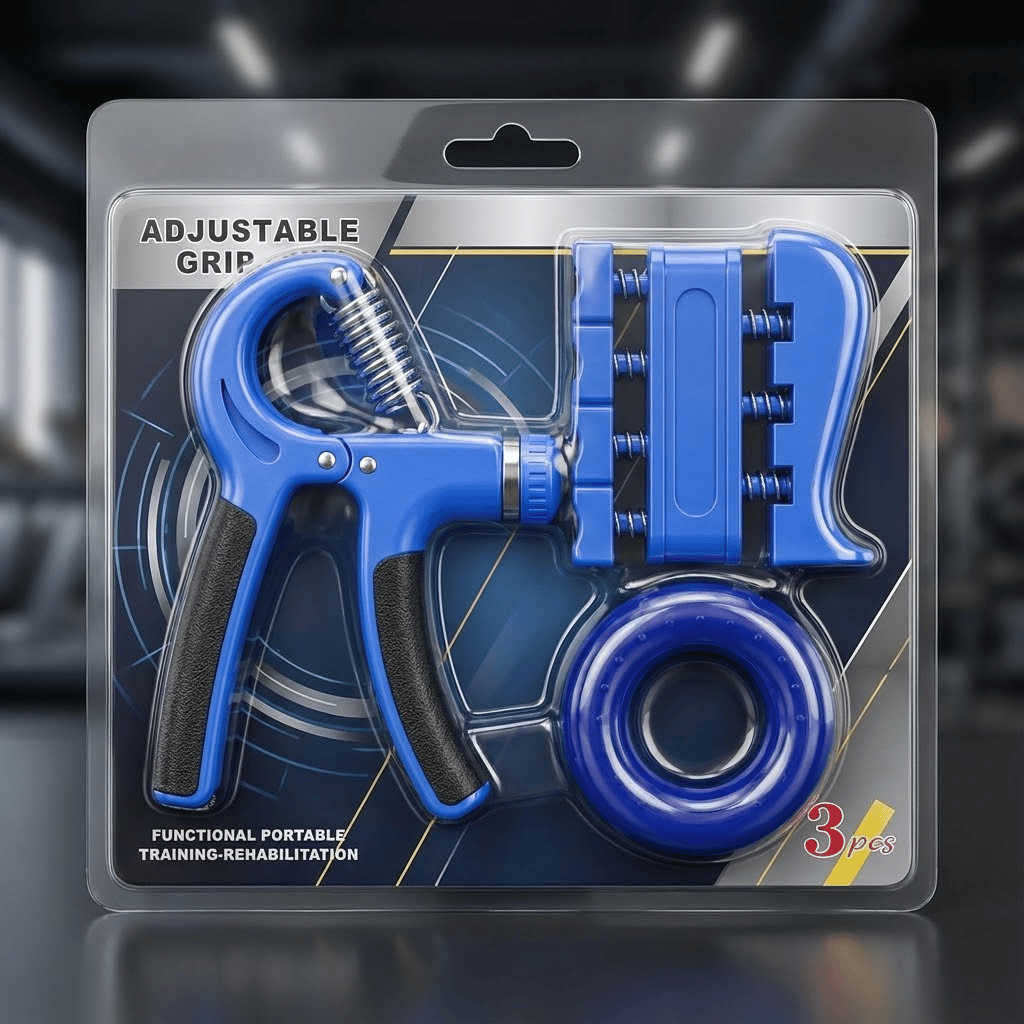 Adjustable Grip Strength Trainer Set