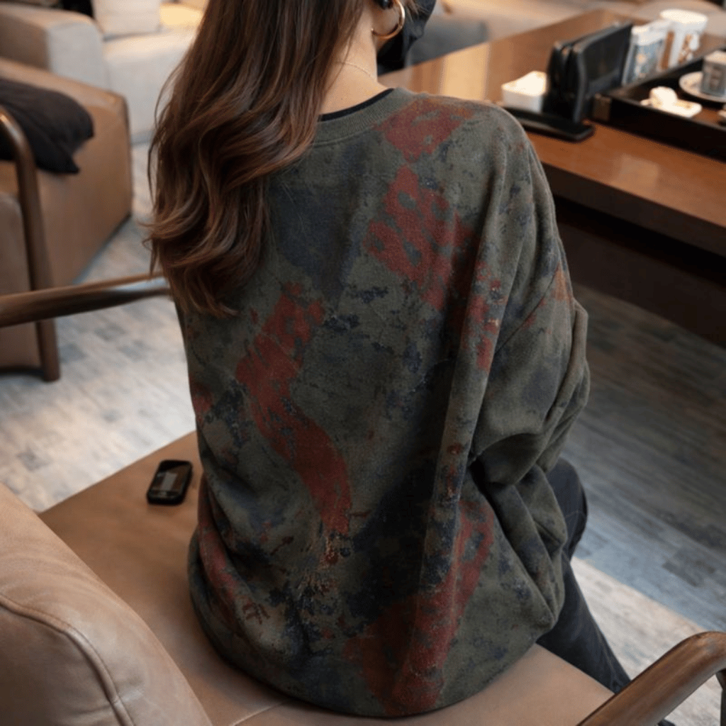 Casual Versatile Women's Crew-neck Sweatshirt