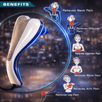 جهاز تدليك كامل الجسم بالقرع مع تحكم ثنائي السرعة