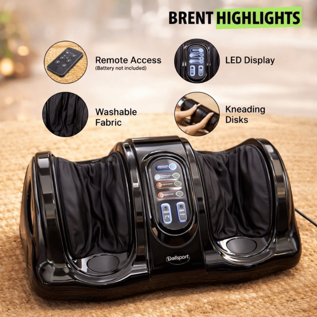Electric Foot Rest Massager | Deep Kneading & Comfort