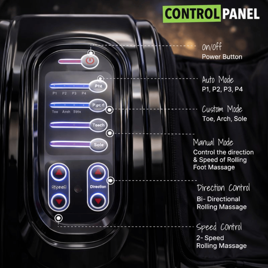 Electric Foot Rest Massager | Deep Kneading & Comfort