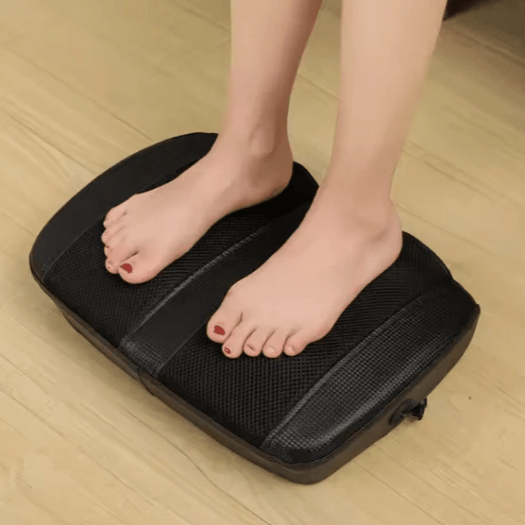 Ergonomic Heated Foot Massager for Home & Office Use