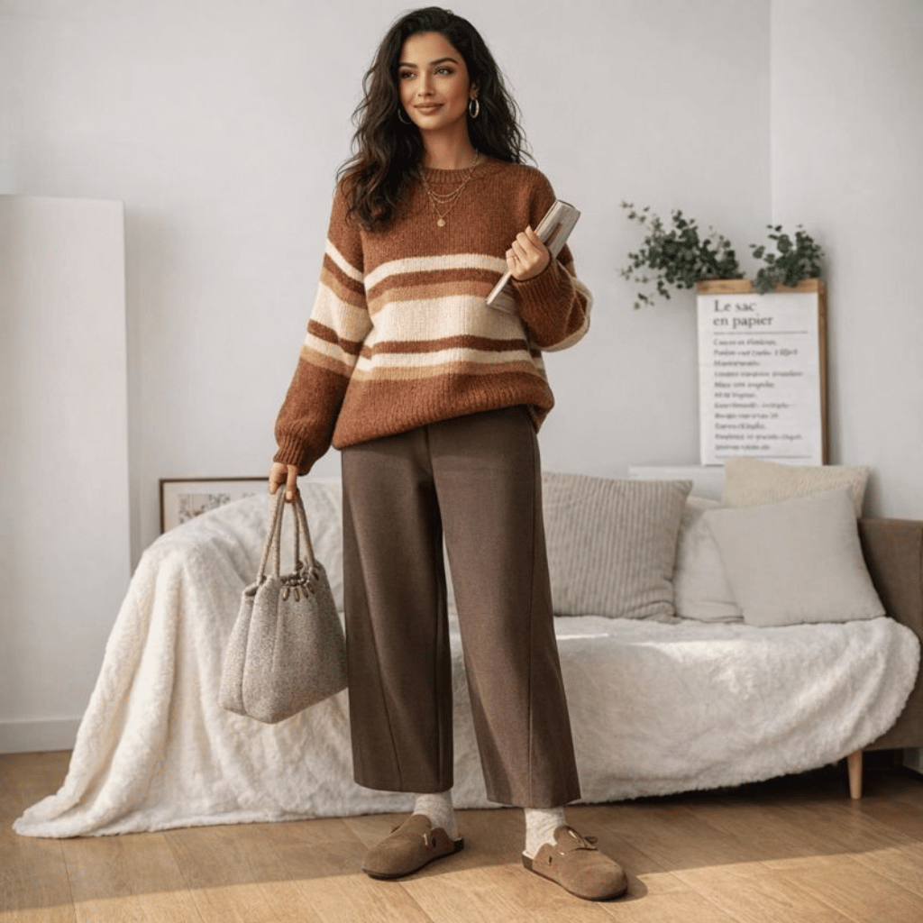 Loose Slimming Harem Wide-leg Pants For An Hourglass