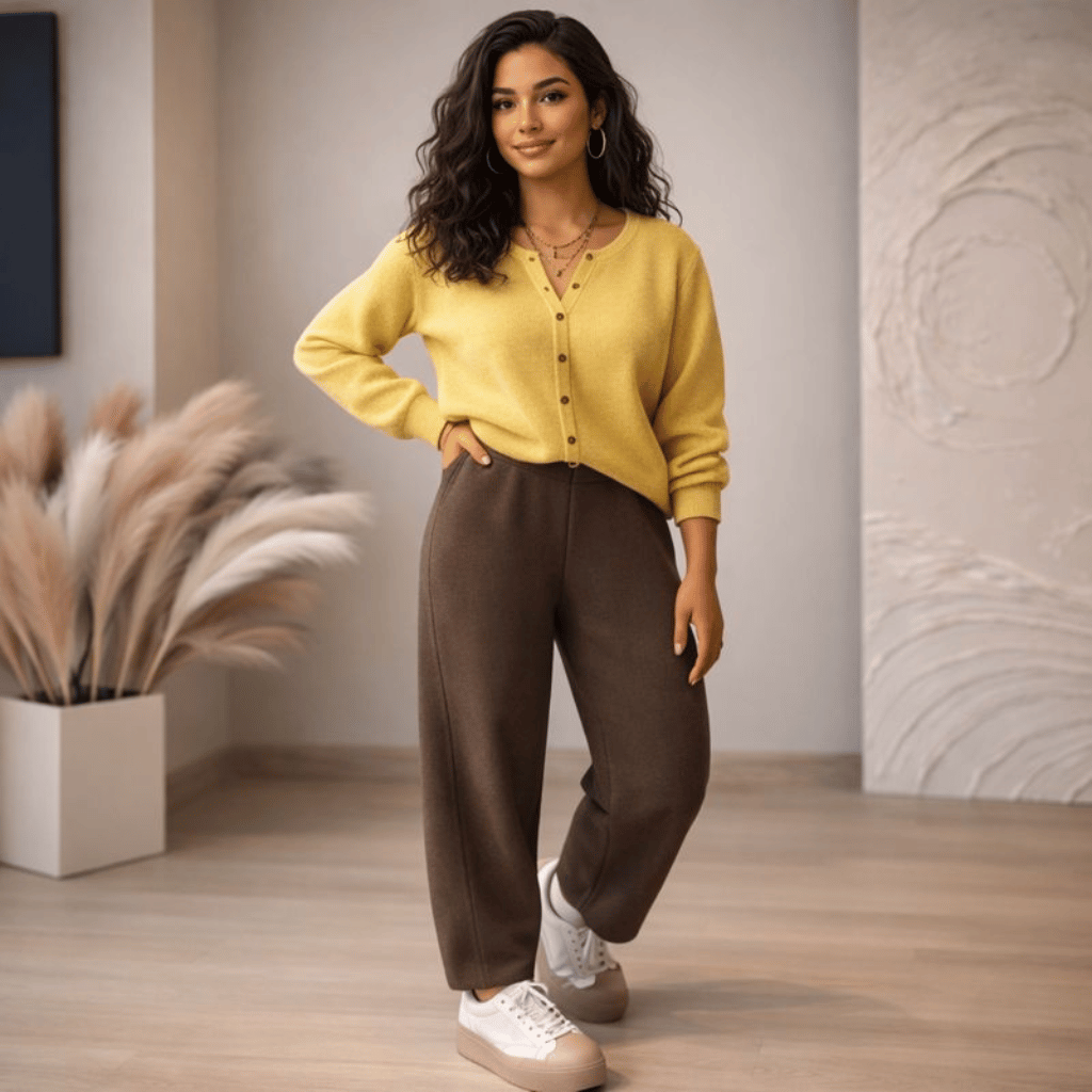 Loose Slimming Harem Wide-leg Pants For An Hourglass