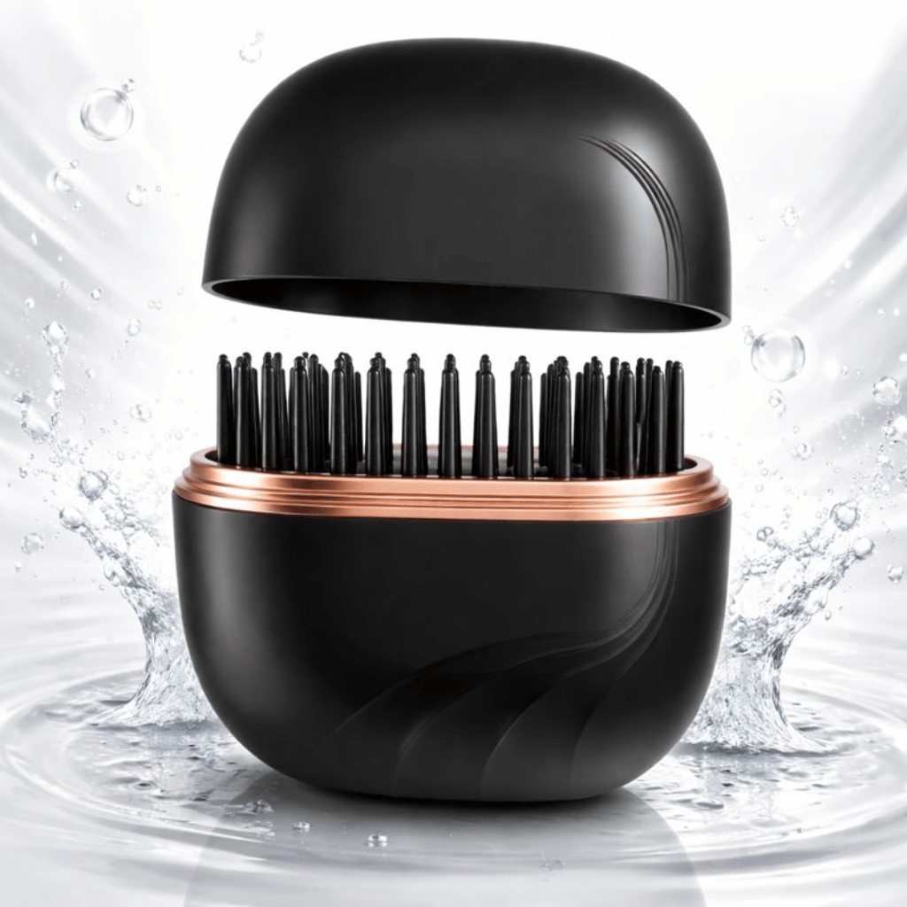 Emirtrove Portable Mini Hair Straightening Comb Wireless