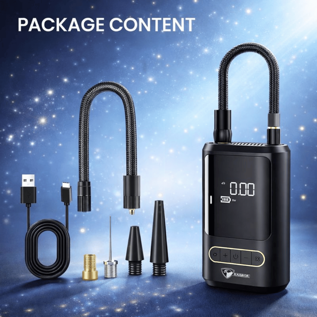 Portable Digital Air Compressor Tire Inflator