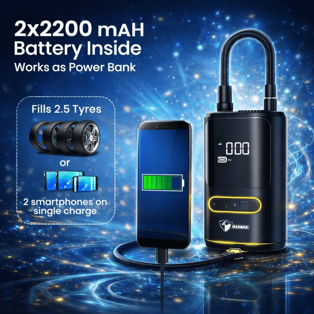 Portable Digital Air Compressor Tire Inflator