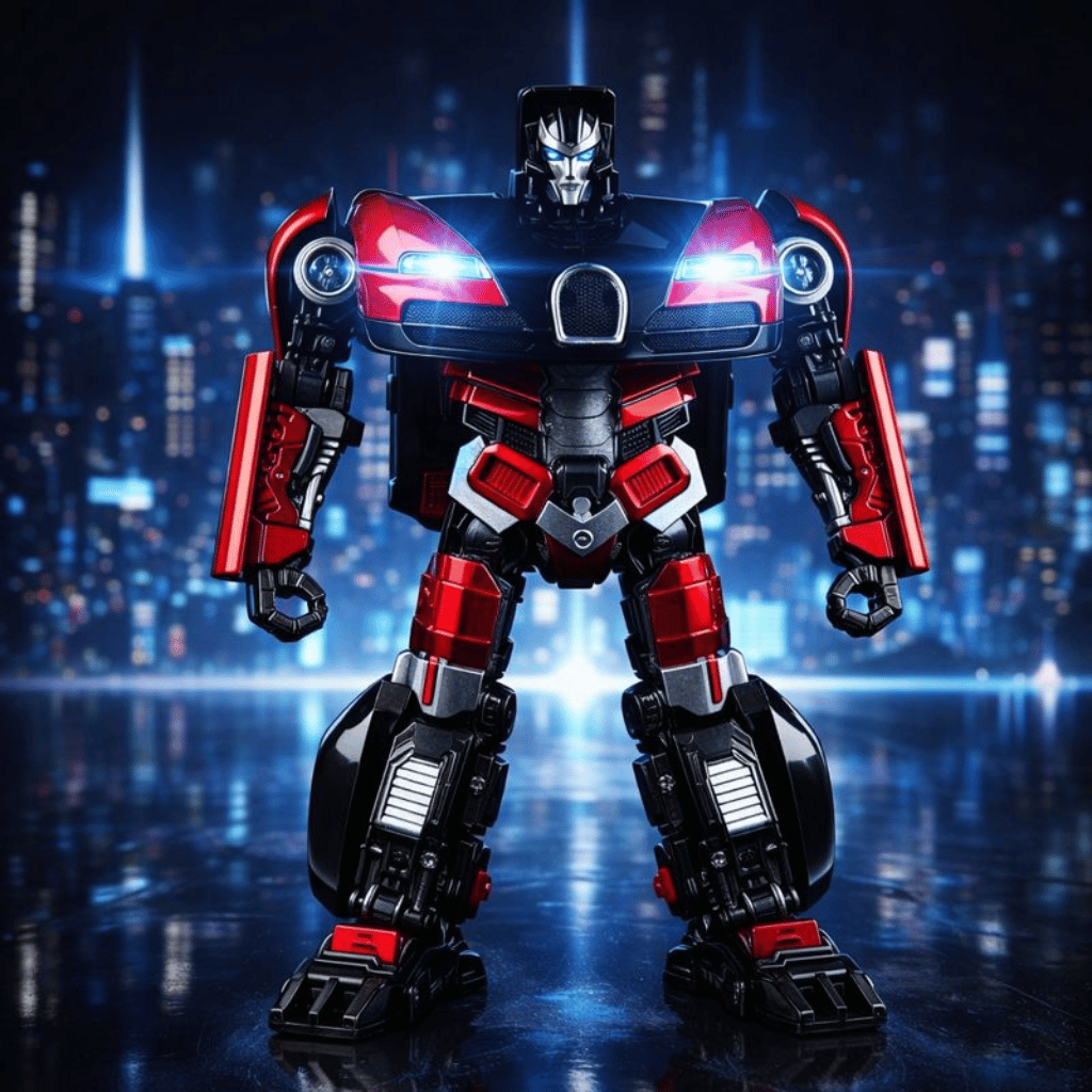 RC Transforming Racing Car Robot Toy