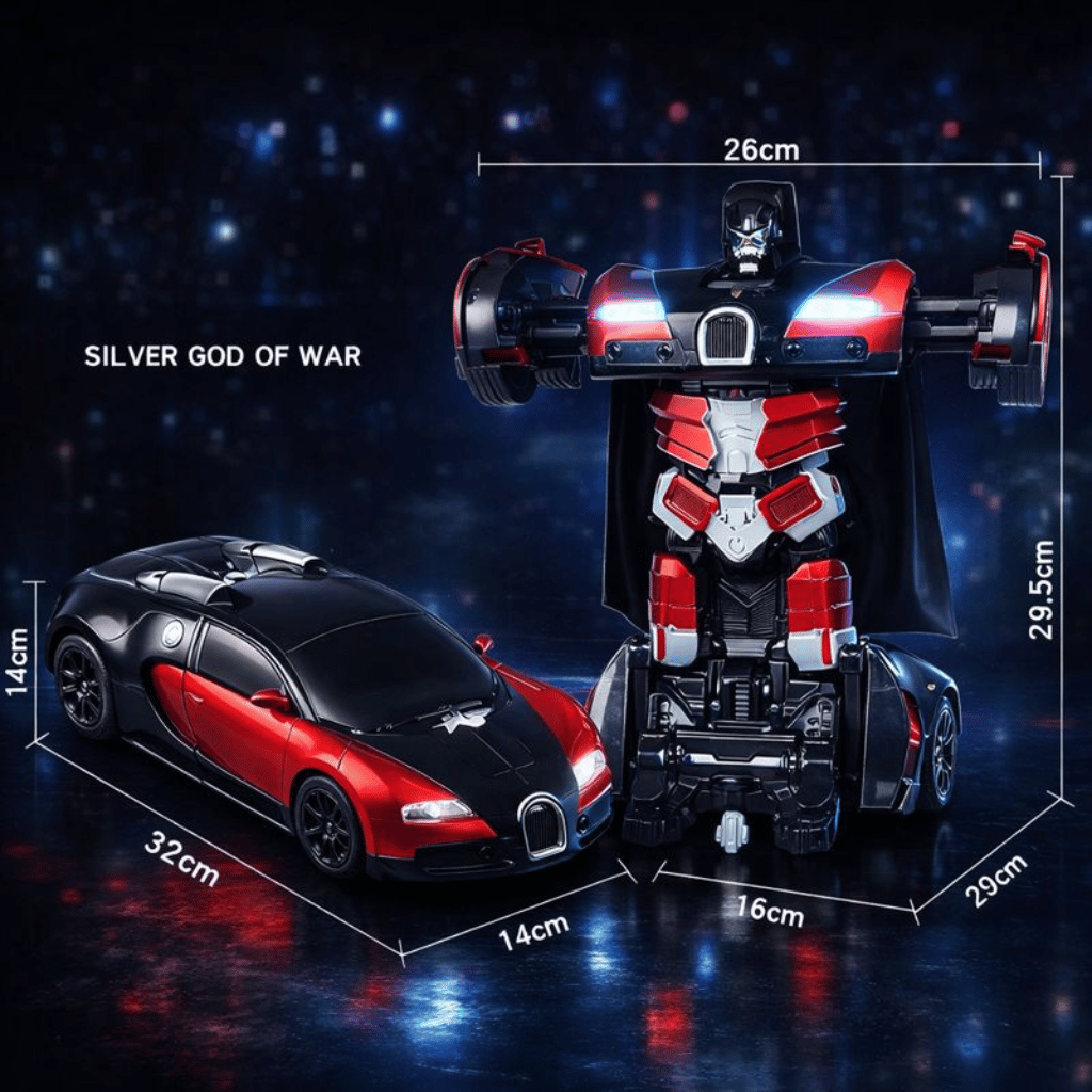 RC Transforming Racing Car Robot Toy