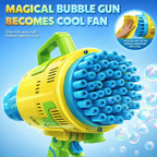 Rocket Electric Bubble Gun – 48-Hole Bubble Blaster Toy