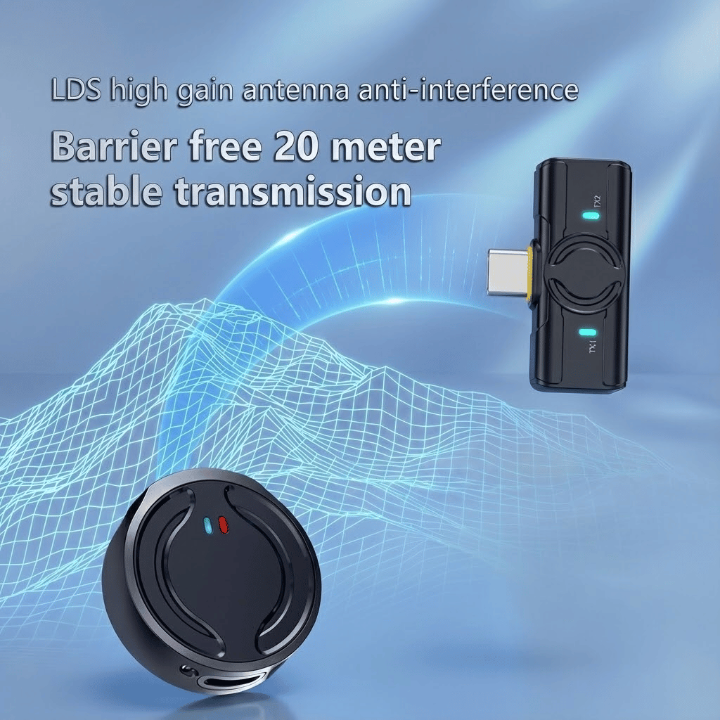 Wireless Microphone With Charging Cabin